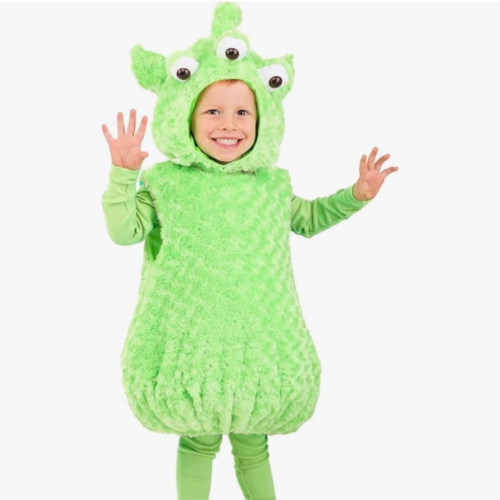 Toddler Alien Costume, Toy Story costume, little green men, space costume